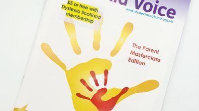 Dyslexia Voice magazine: Parent Masterclass edition