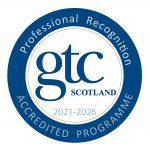 The gtcs professional recognition mark