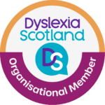 Dyslexia Scotland Organisational Member logo 
