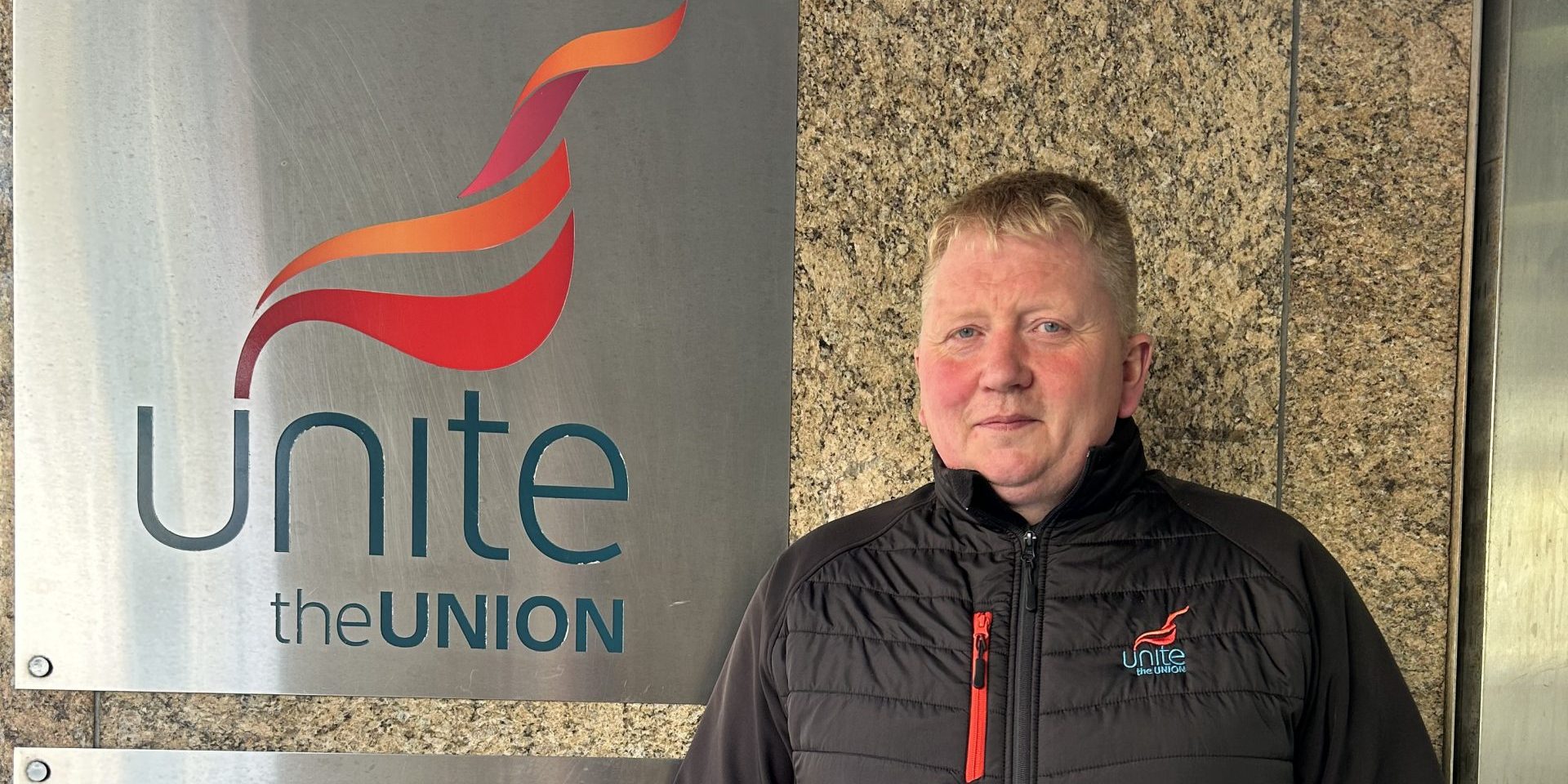 Alan Rust at the Unite Office