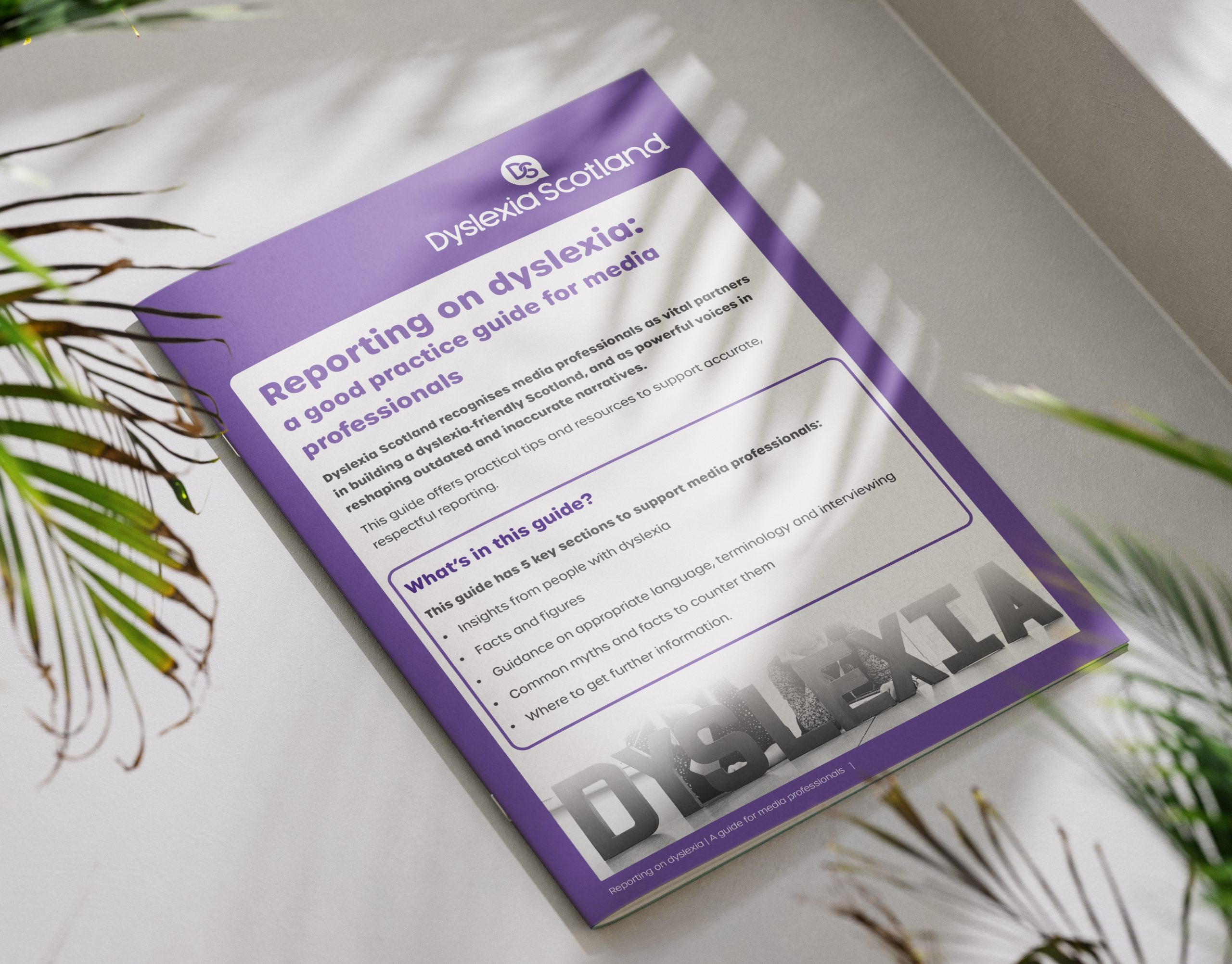 Printed brochure