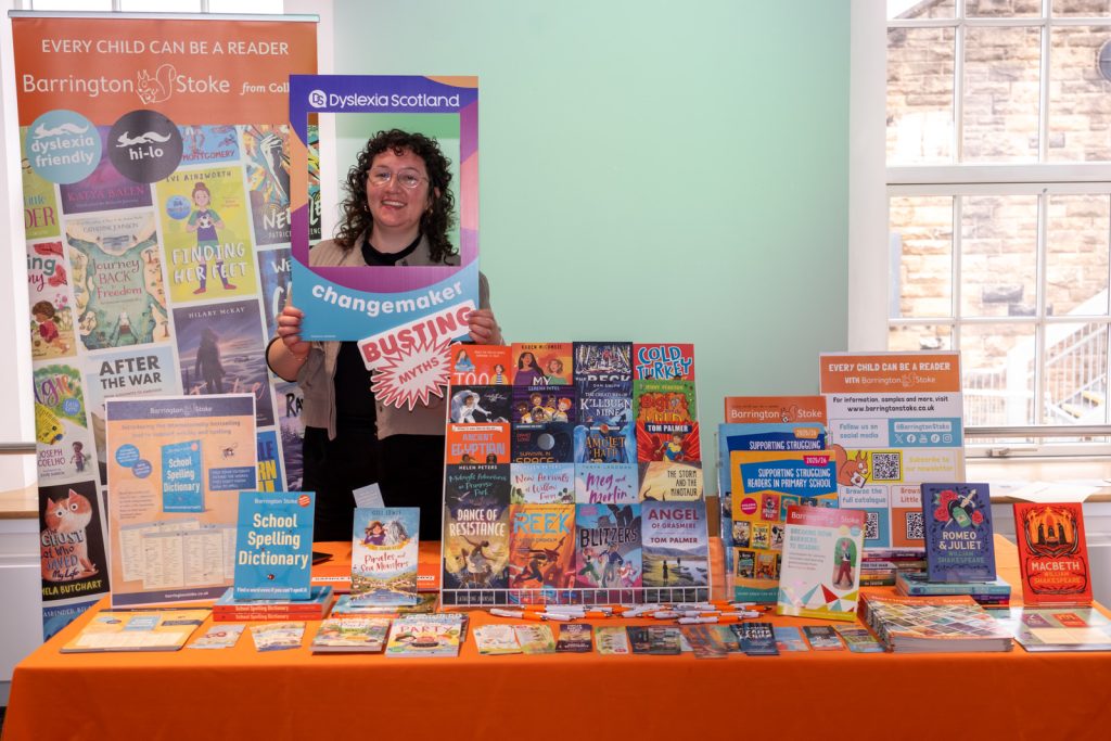 Barrington Stoke stall
