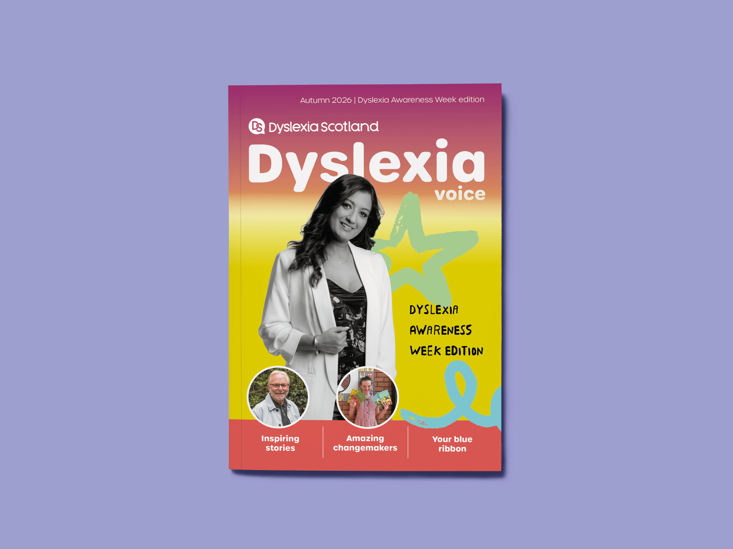 Dyslexia Voice magazine autumn 2026 edition with Mamta Singhal on the cover